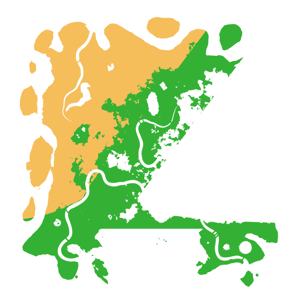 Biome Rust Map: Procedural Map, Size: 4250, Seed: 1609077427