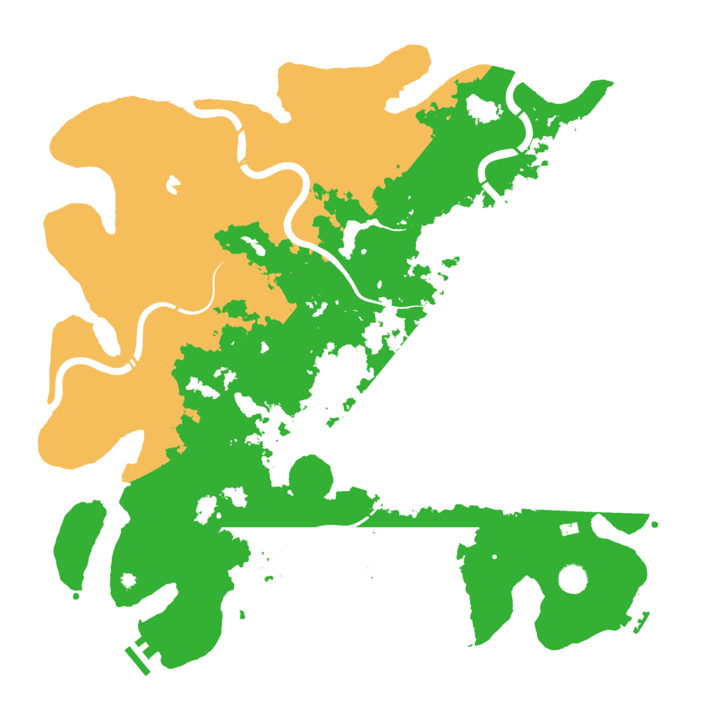 Biome Rust Map: Procedural Map, Size: 4250, Seed: 362294114
