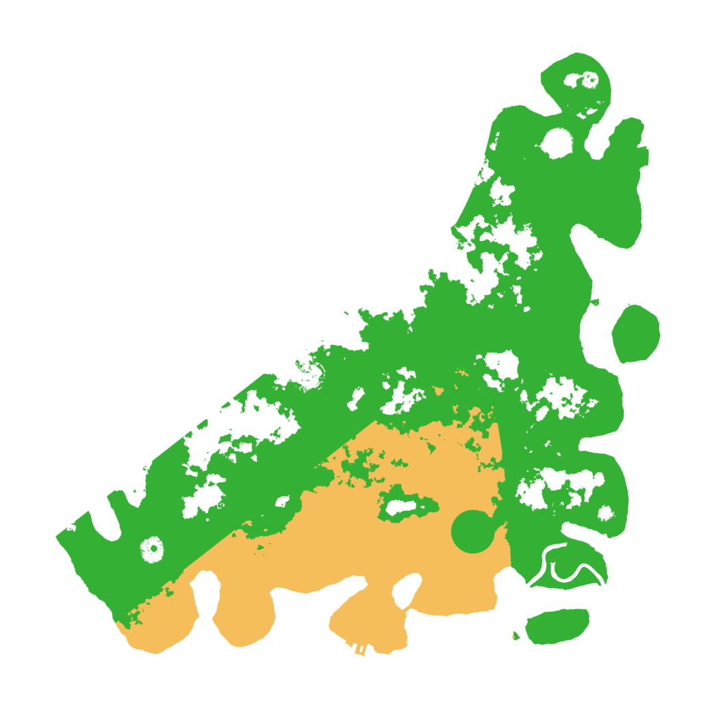 Biome Rust Map: Procedural Map, Size: 4250, Seed: 824465963