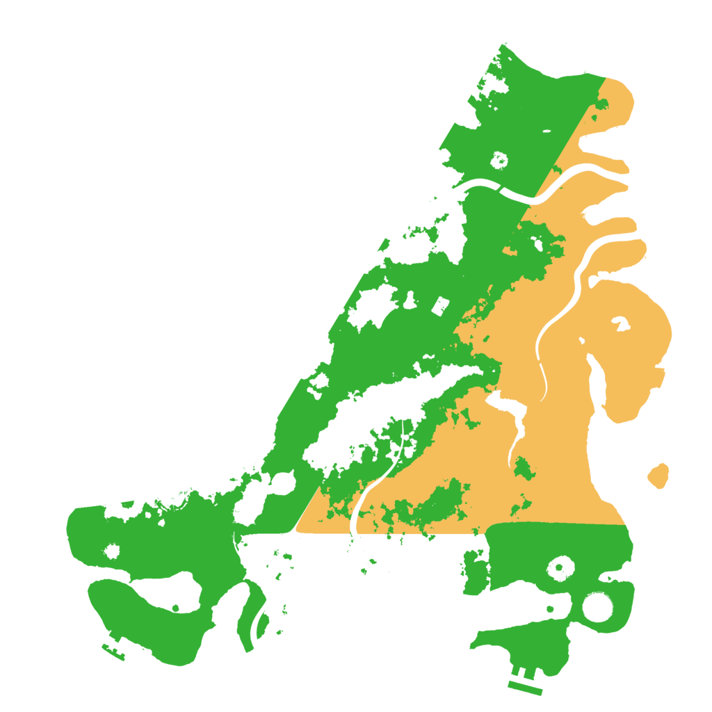 Biome Rust Map: Procedural Map, Size: 4150, Seed: 648391985