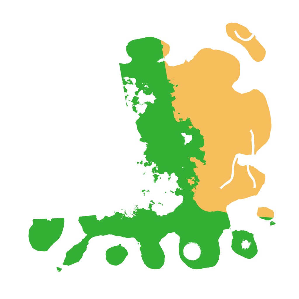 Biome Rust Map: Procedural Map, Size: 3000, Seed: 438500730