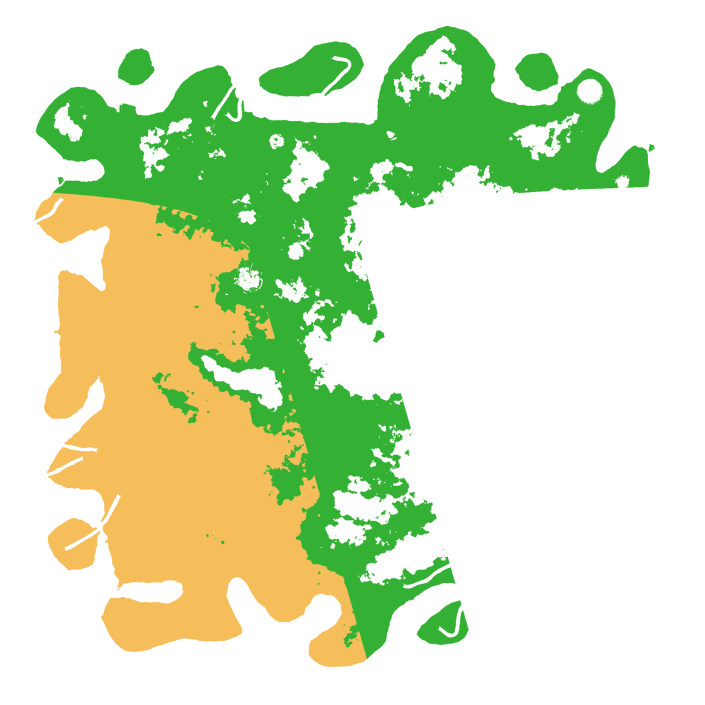Biome Rust Map: Procedural Map, Size: 5000, Seed: 33333333