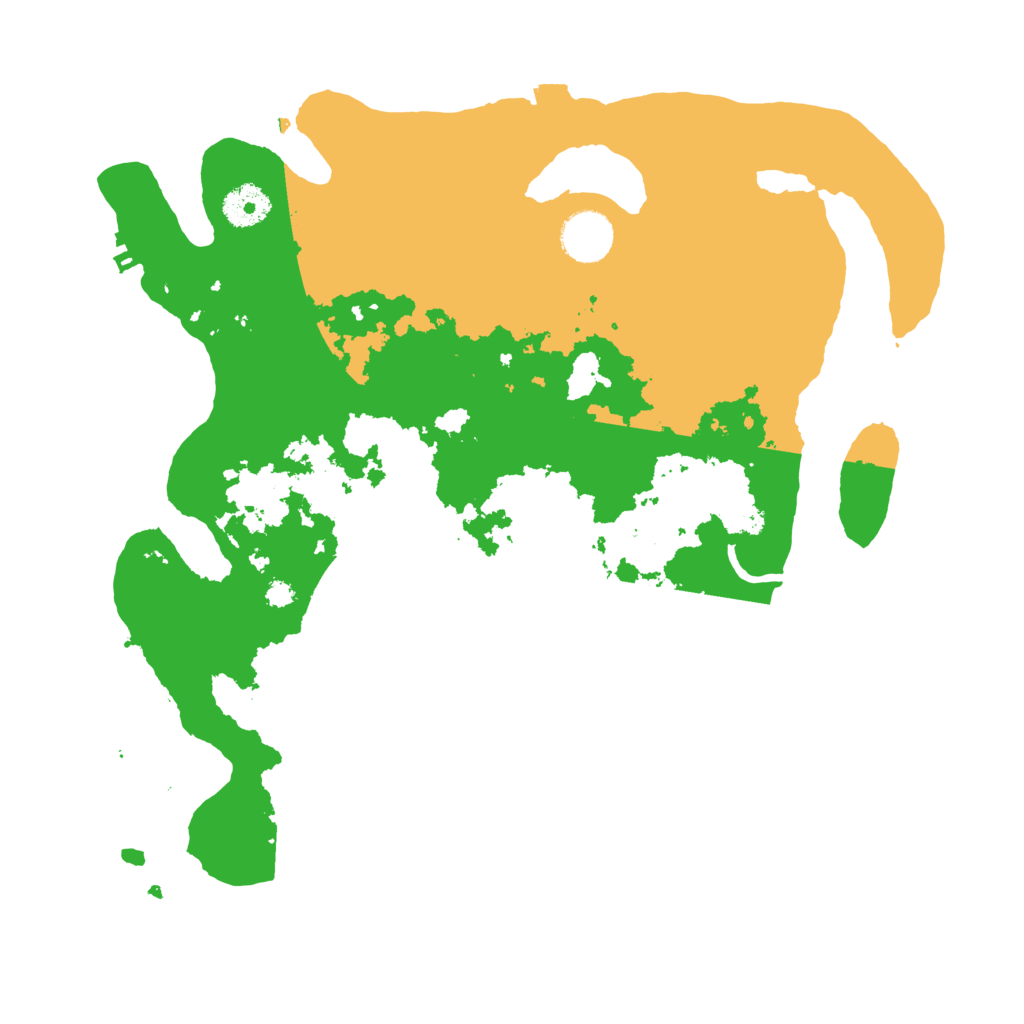 Biome Rust Map: Procedural Map, Size: 3500, Seed: 1891245038