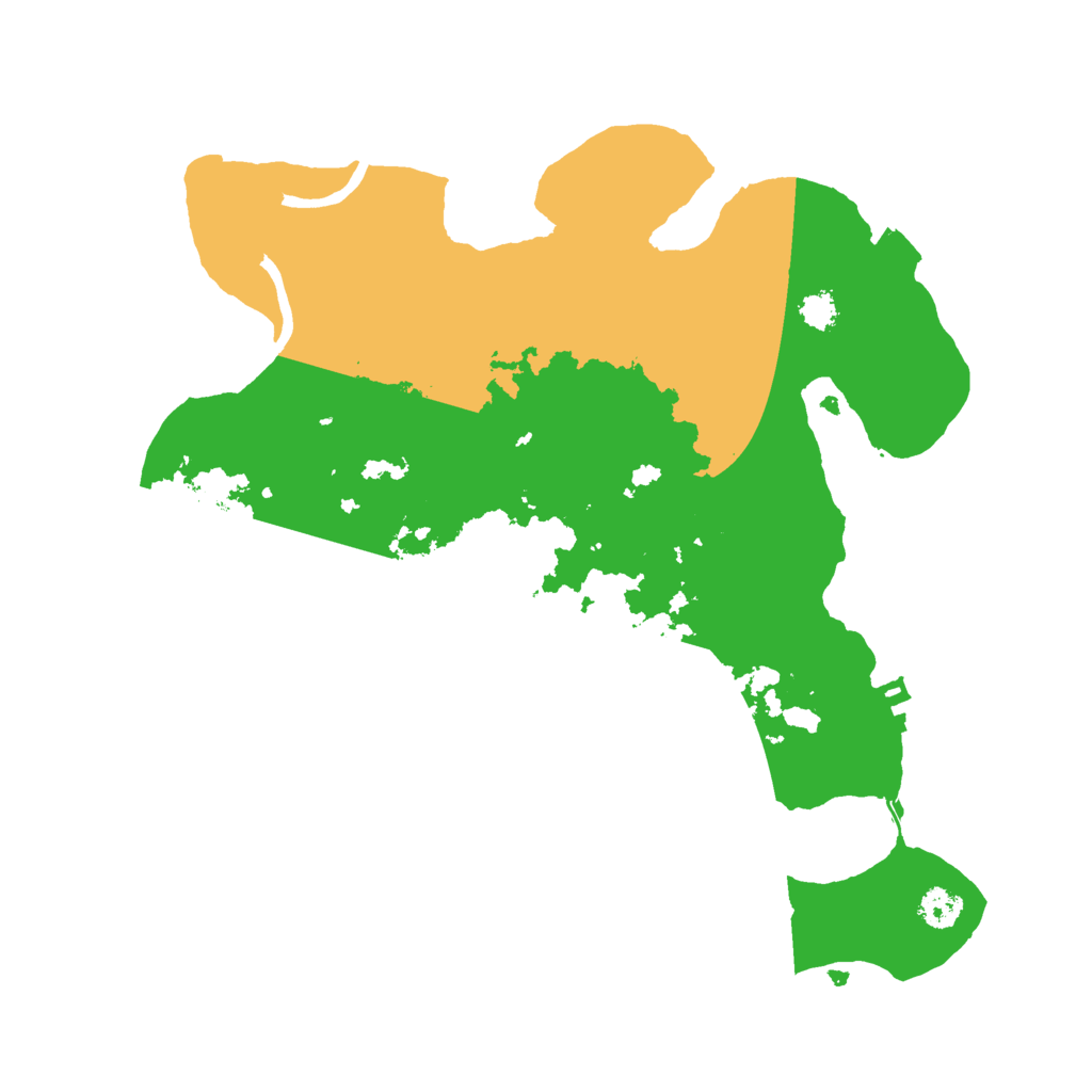 Biome Rust Map: Procedural Map, Size: 2750, Seed: 574182799