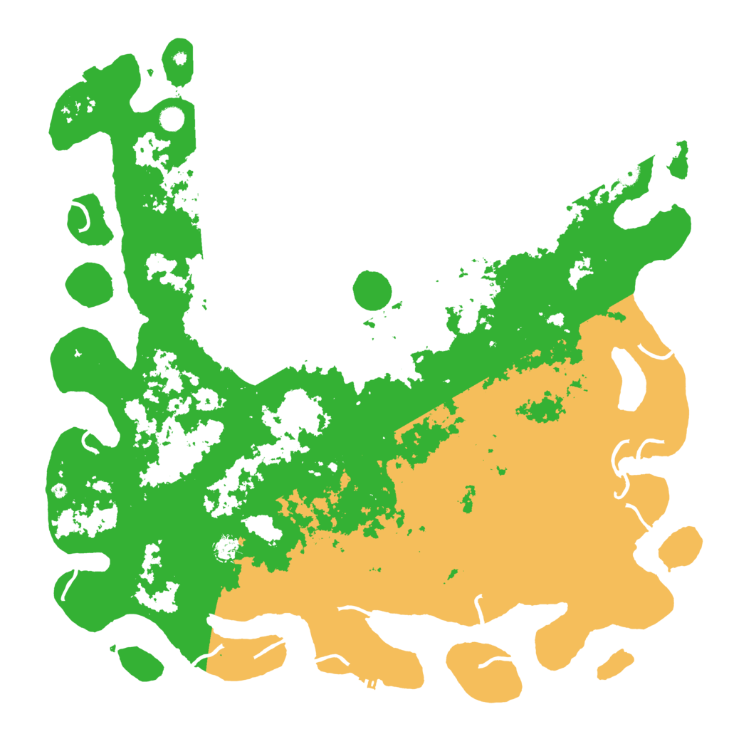 Biome Rust Map: Procedural Map, Size: 5200, Seed: 535428075