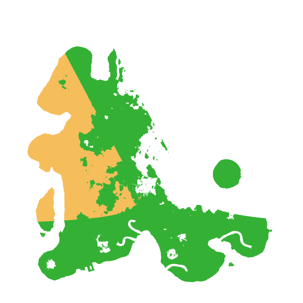 Biome Rust Map: Procedural Map, Size: 3000, Seed: 1829039200
