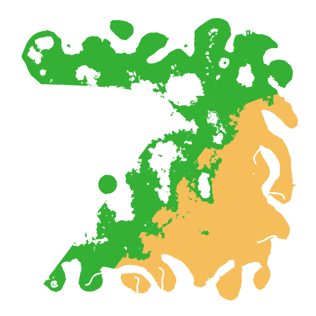 Biome Rust Map: Procedural Map, Size: 4500, Seed: 1096485601