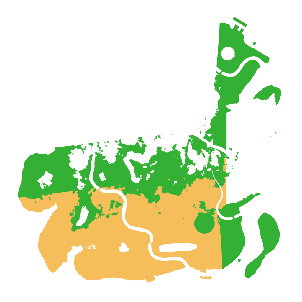 Biome Rust Map: Procedural Map, Size: 4000, Seed: 1567761666