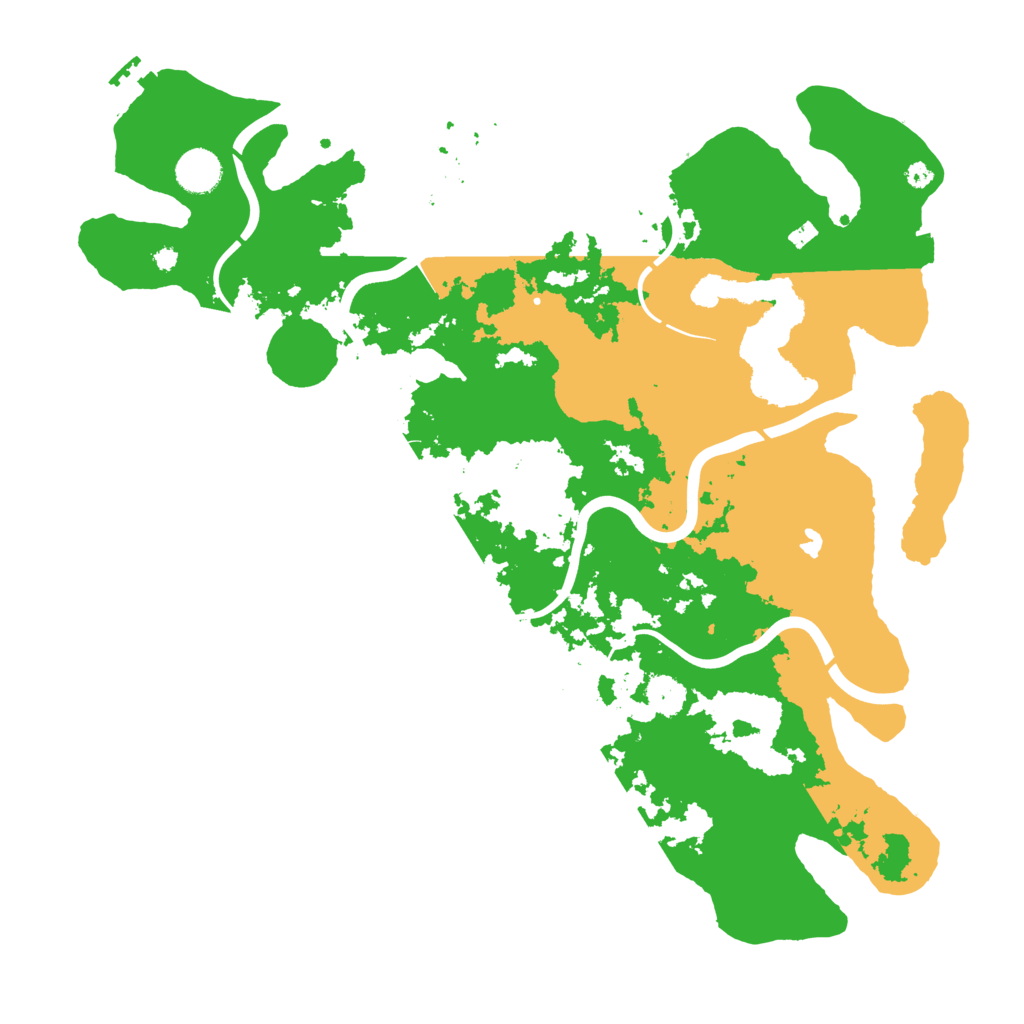 Biome Rust Map: Procedural Map, Size: 4000, Seed: 70324669