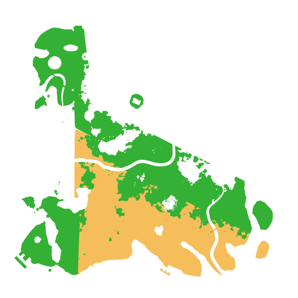 Biome Rust Map: Procedural Map, Size: 4000, Seed: 807365770