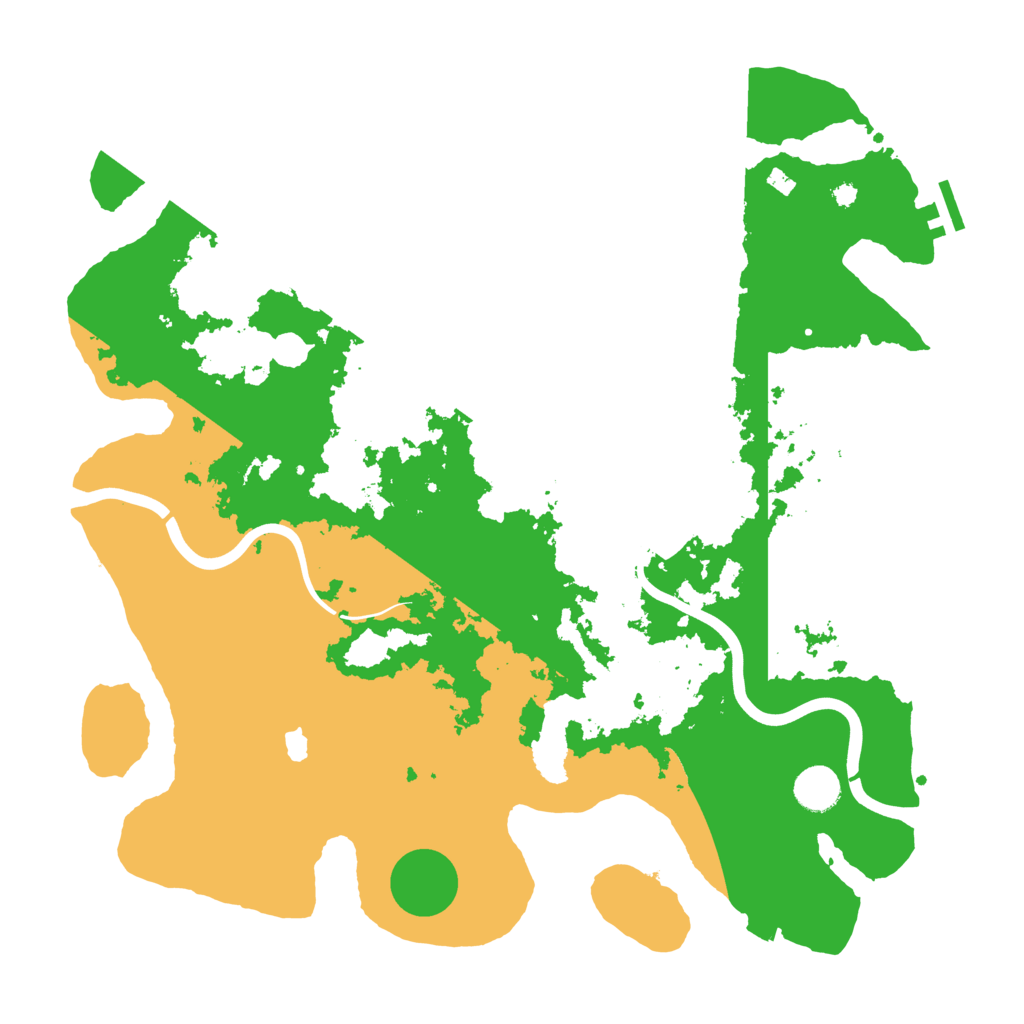 Biome Rust Map: Procedural Map, Size: 4000, Seed: 1669674256
