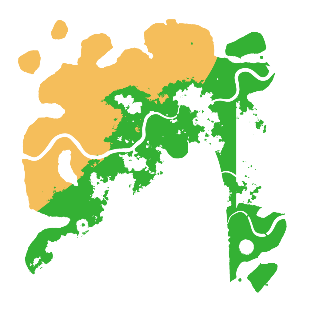 Biome Rust Map: Procedural Map, Size: 3750, Seed: 88694686
