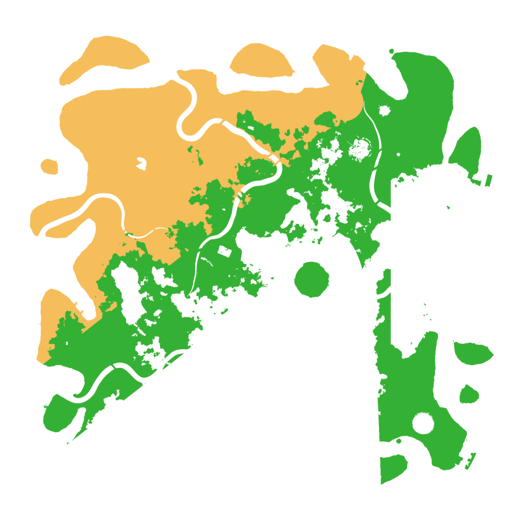 Biome Rust Map: Procedural Map, Size: 4250, Seed: 1343697326
