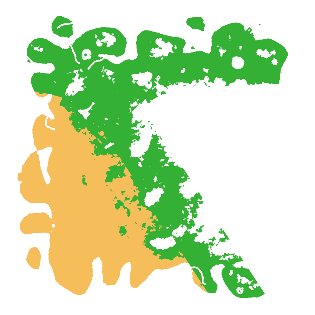 Biome Rust Map: Procedural Map, Size: 4500, Seed: 990681574