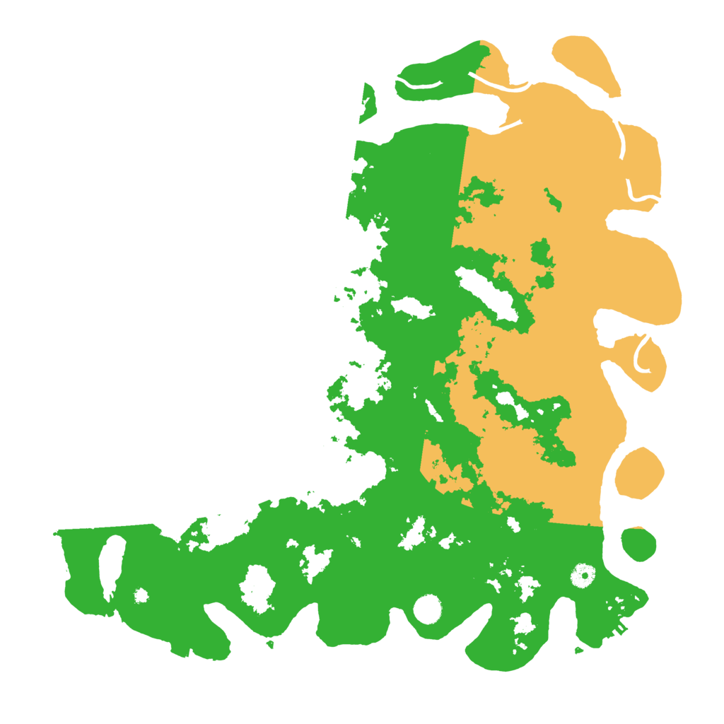 Biome Rust Map: Procedural Map, Size: 4500, Seed: 374207131