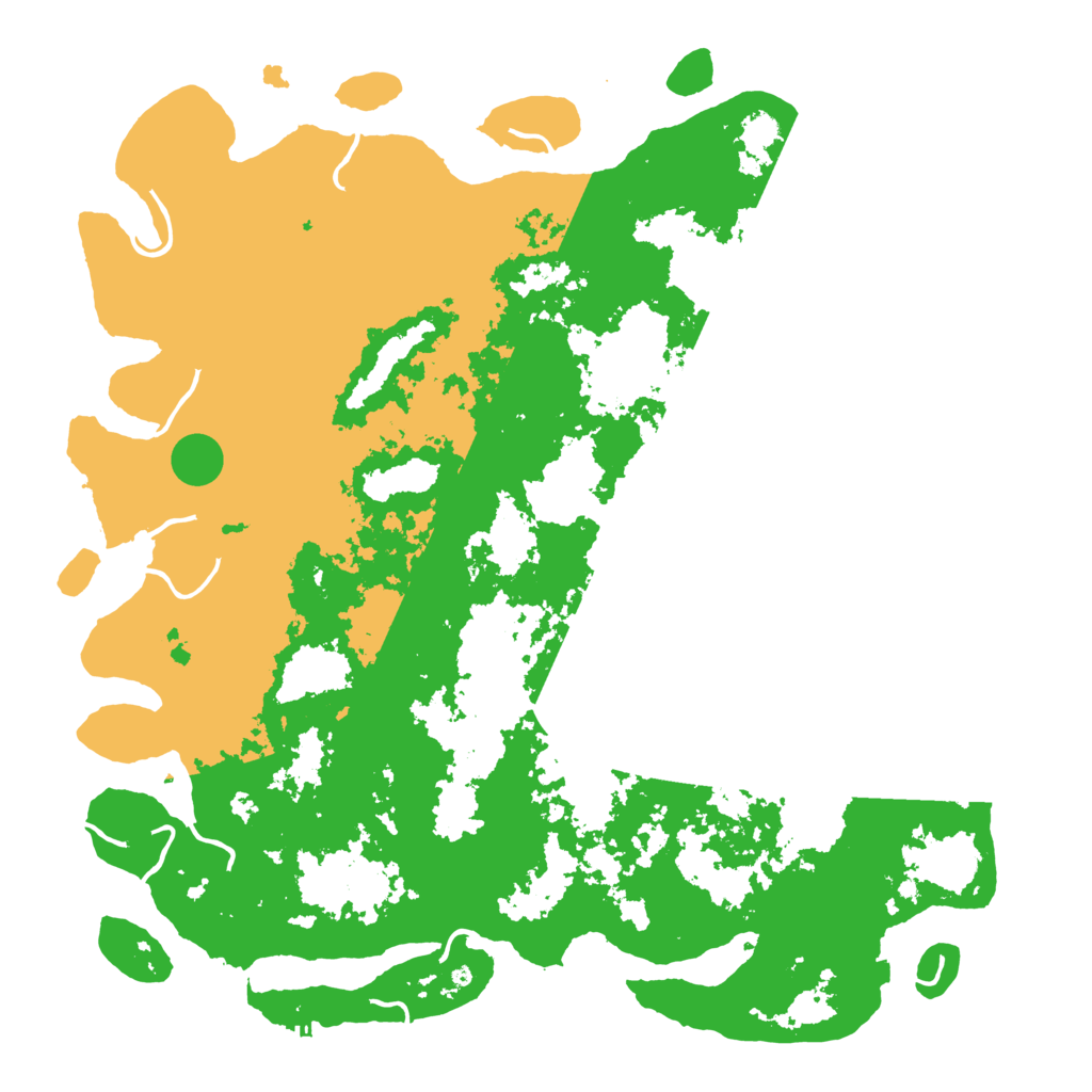 Biome Rust Map: Procedural Map, Size: 5500, Seed: 9876513