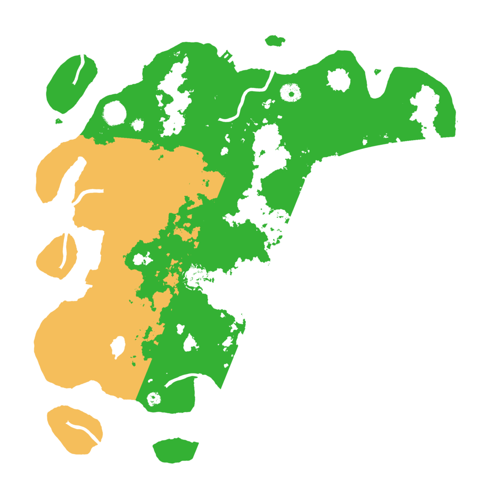 Biome Rust Map: Procedural Map, Size: 3800, Seed: 287774330