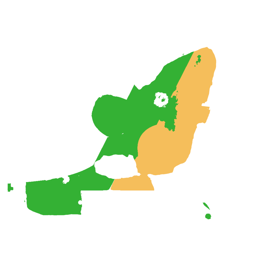 Biome Rust Map: Procedural Map, Size: 1750, Seed: 368477409