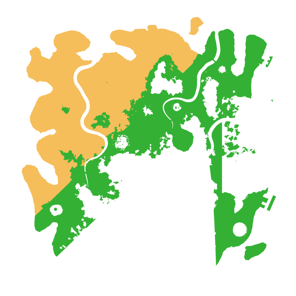 Biome Rust Map: Procedural Map, Size: 3750, Seed: 585961