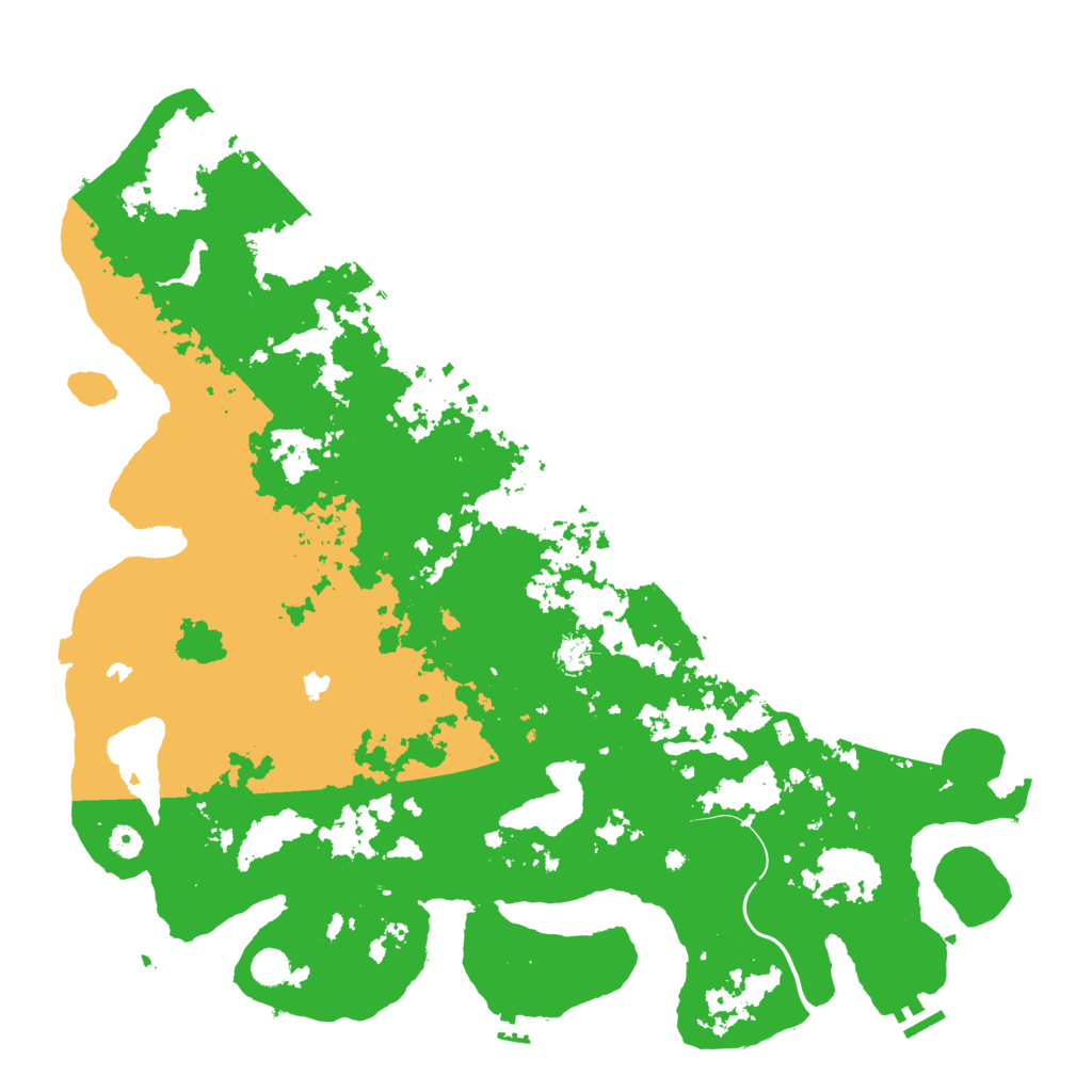 Biome Rust Map: Procedural Map, Size: 5000, Seed: 1642155703