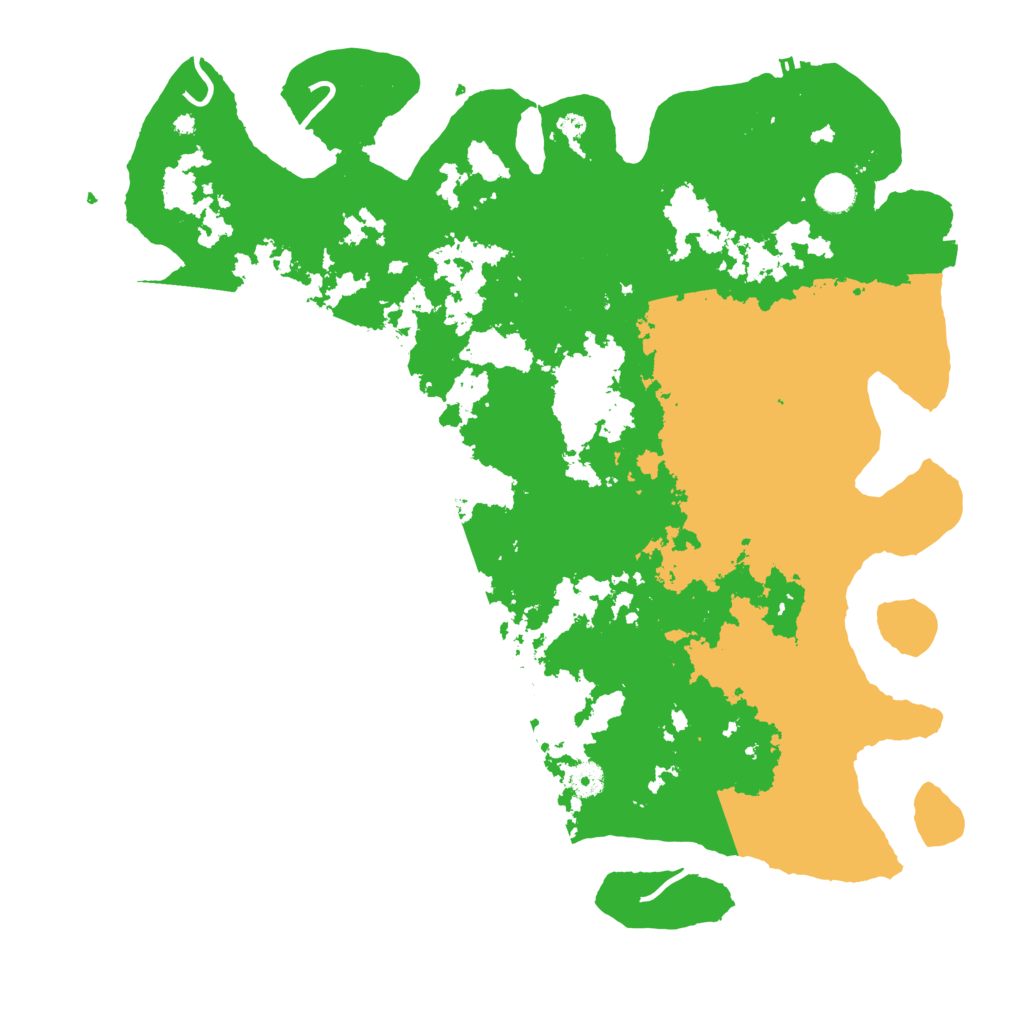 Biome Rust Map: Procedural Map, Size: 4500, Seed: 4087493