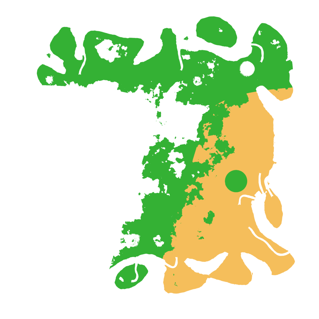 Biome Rust Map: Procedural Map, Size: 3800, Seed: 60213