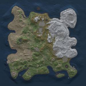 Thumbnail Rust Map: Procedural Map, Size: 3700, Seed: 867954964, 18 Monuments