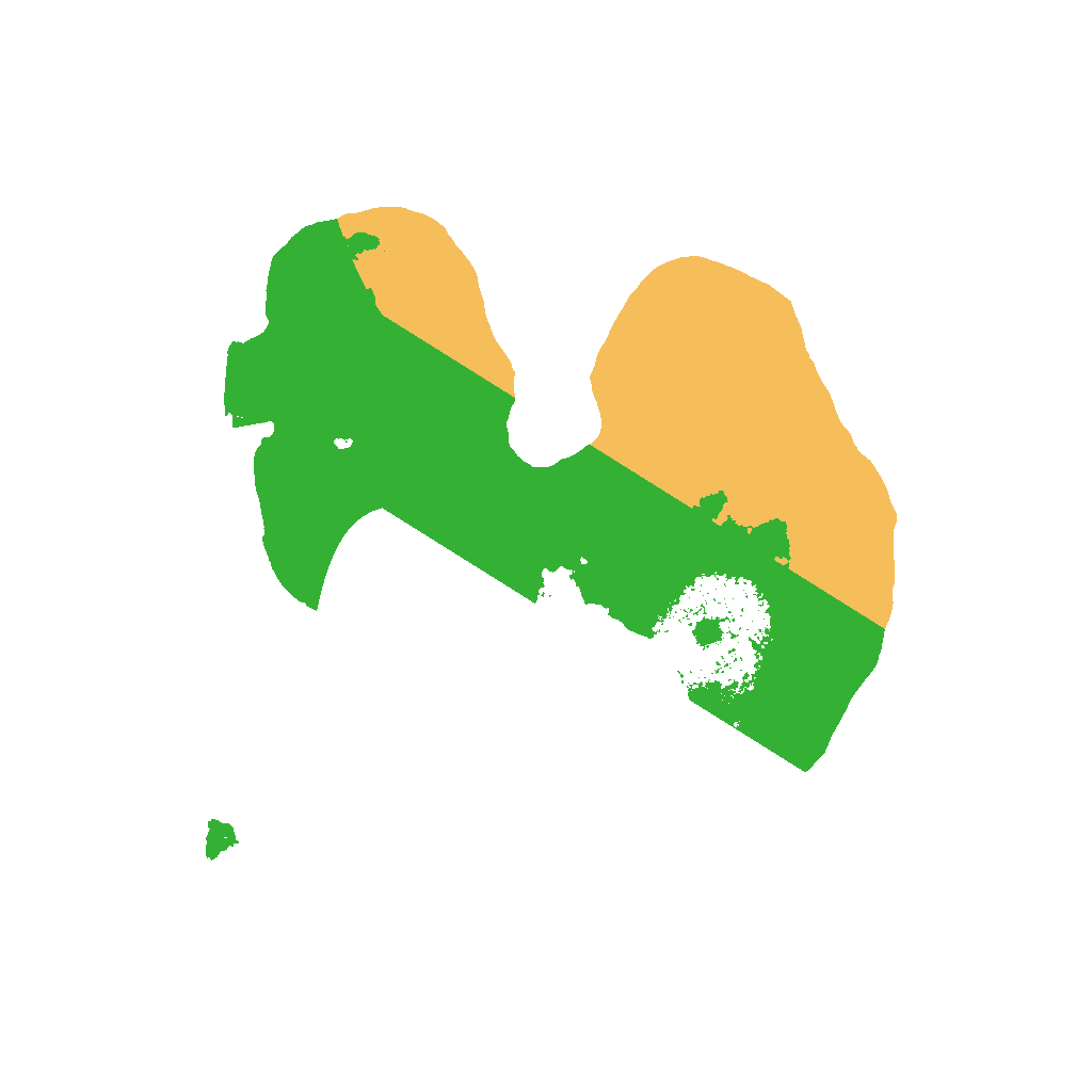 Biome Rust Map: Procedural Map, Size: 1500, Seed: 32832489