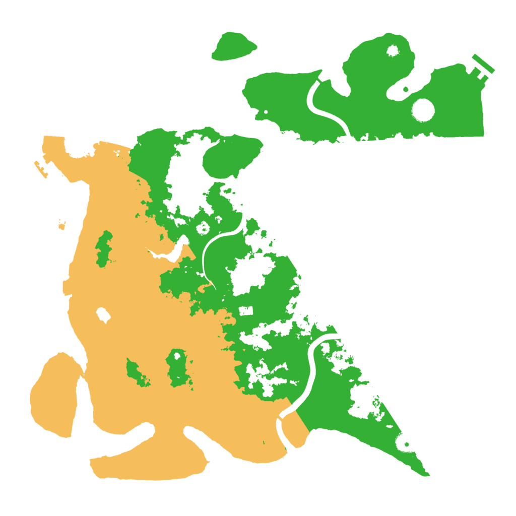 Biome Rust Map: Procedural Map, Size: 4000, Seed: 1031414