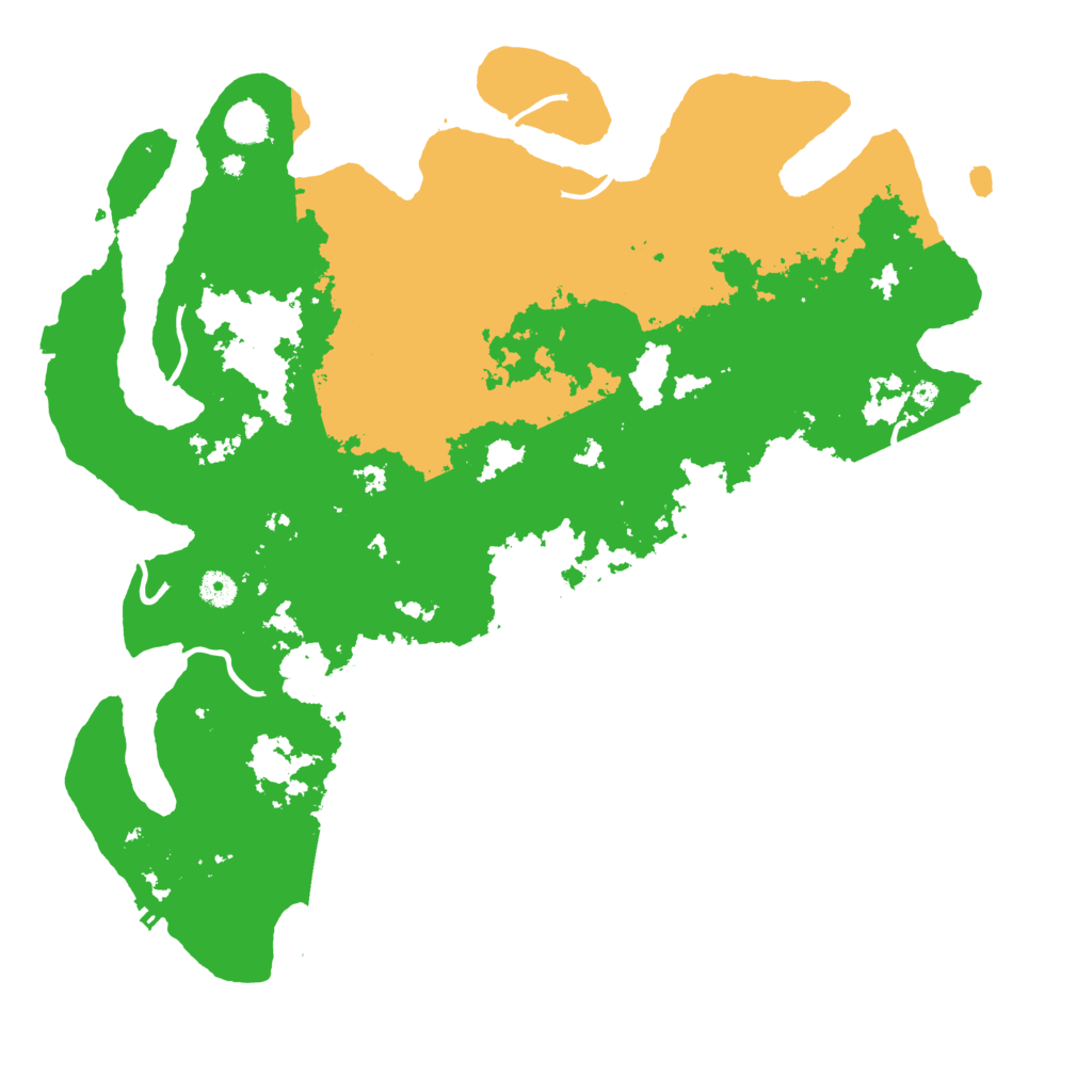 Biome Rust Map: Procedural Map, Size: 4500, Seed: 1417864200