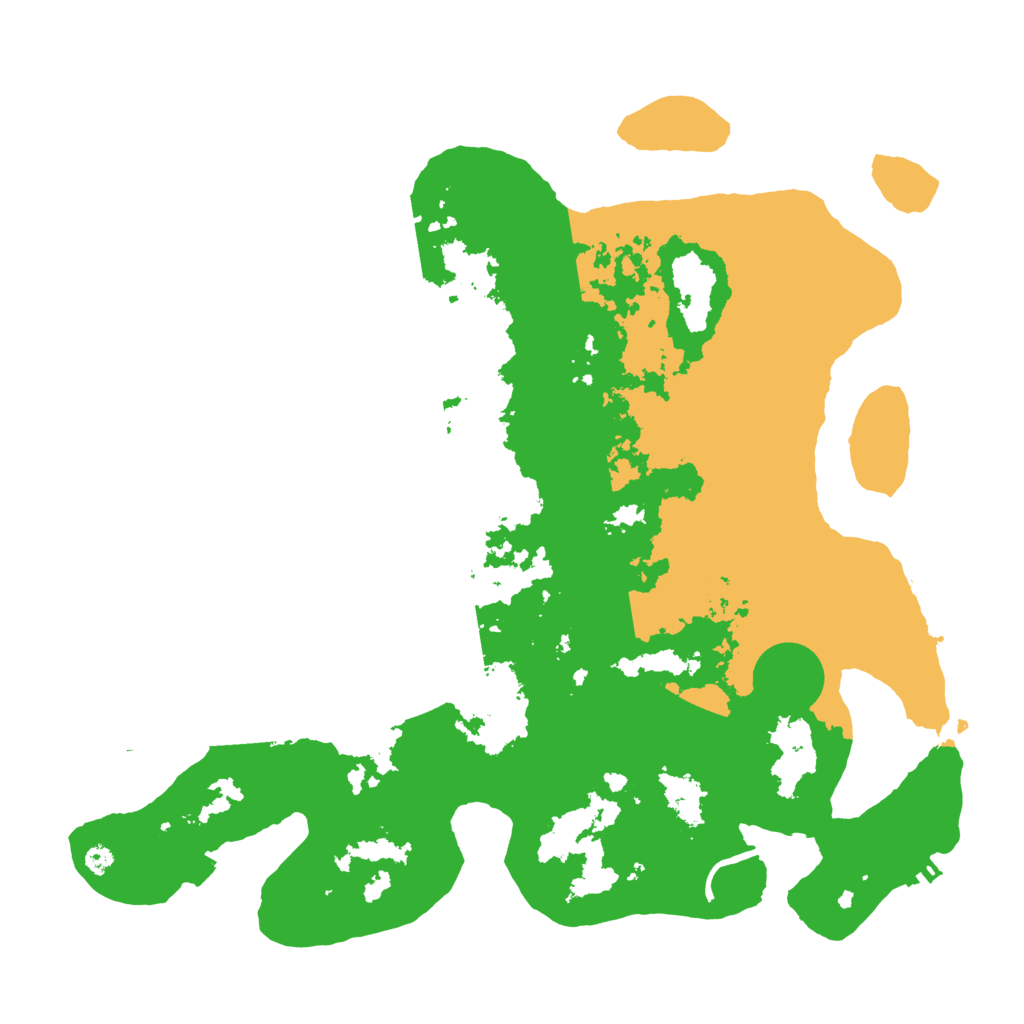 Biome Rust Map: Procedural Map, Size: 3800, Seed: 567145427