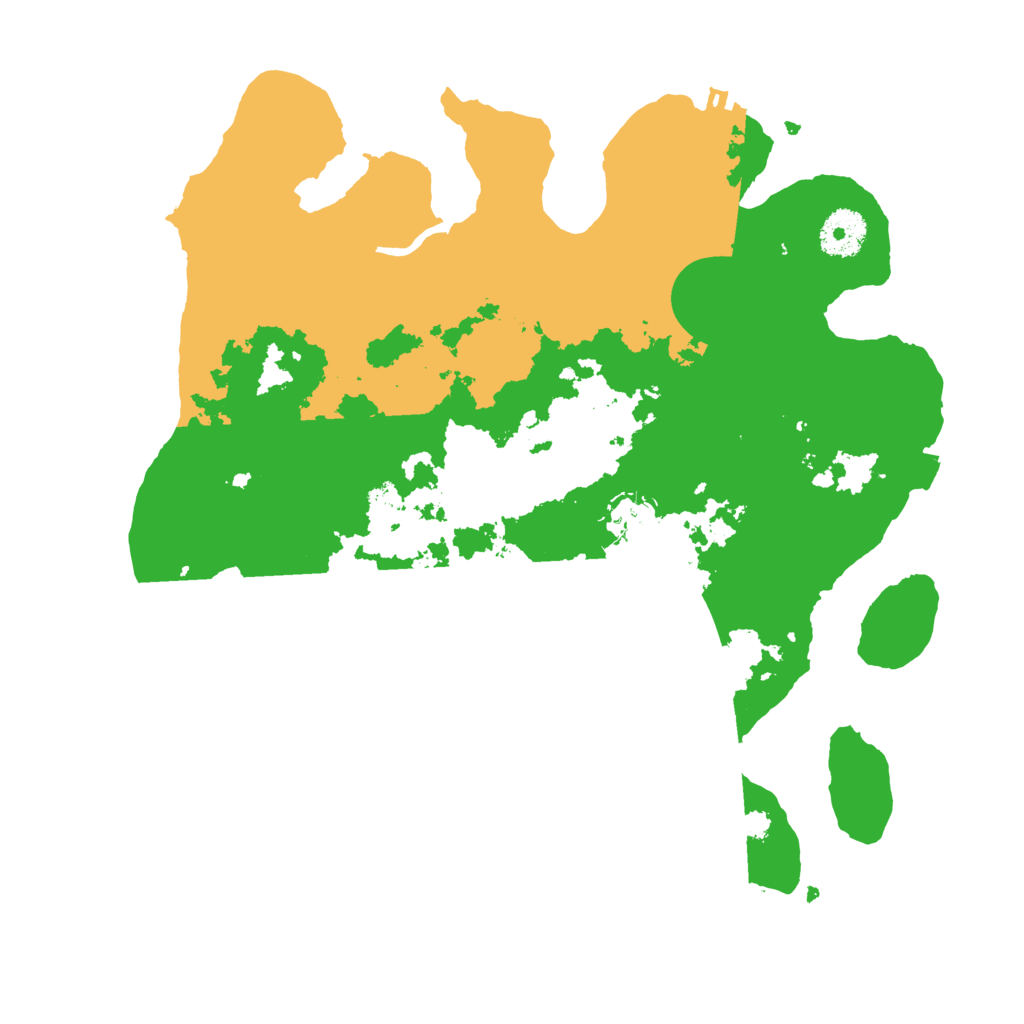 Biome Rust Map: Procedural Map, Size: 3300, Seed: 392006503