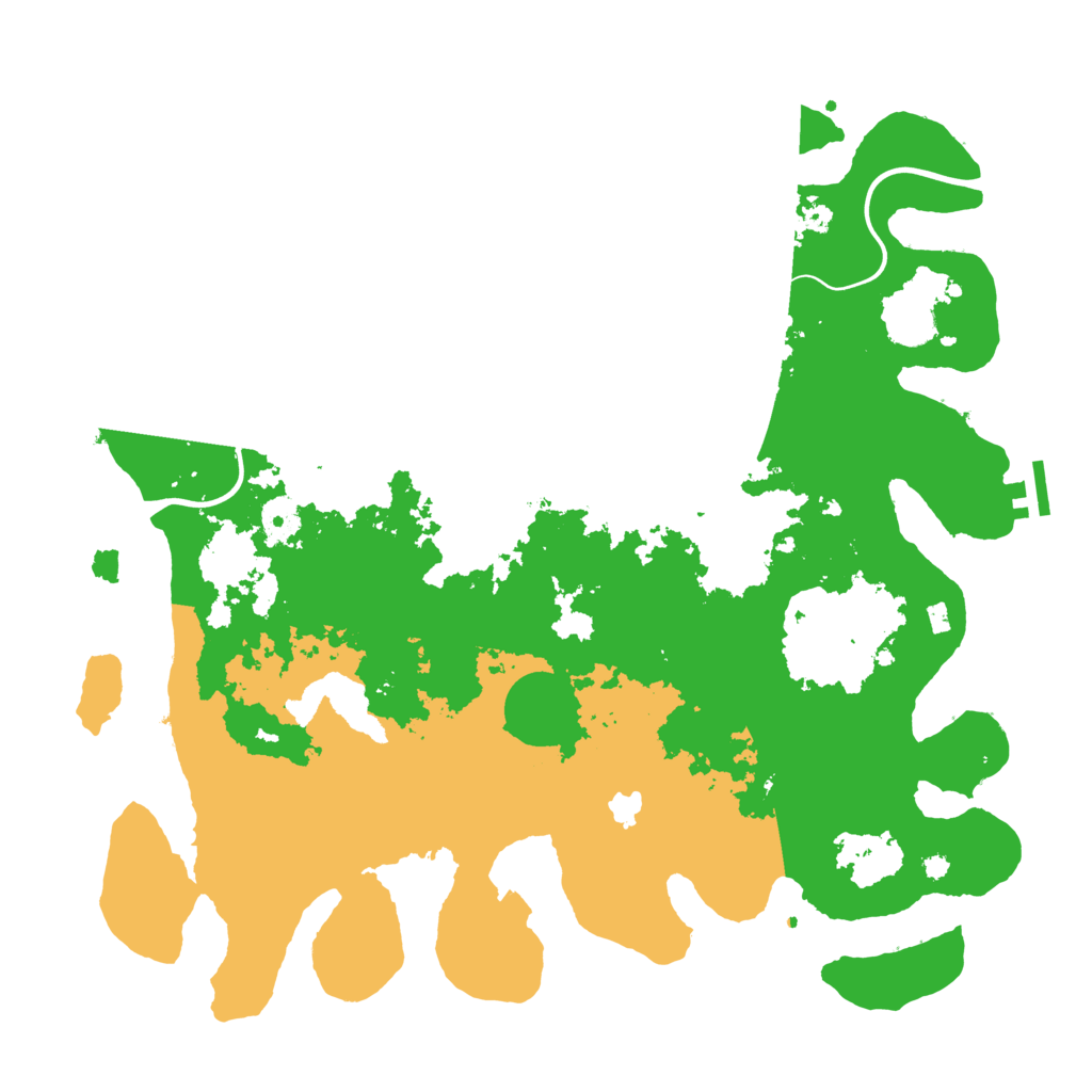 Biome Rust Map: Procedural Map, Size: 4000, Seed: 201149121