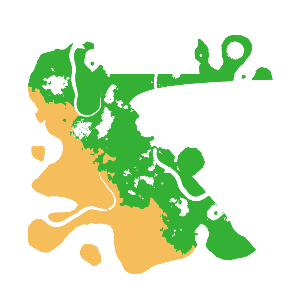 Biome Rust Map: Procedural Map, Size: 3010, Seed: 13907