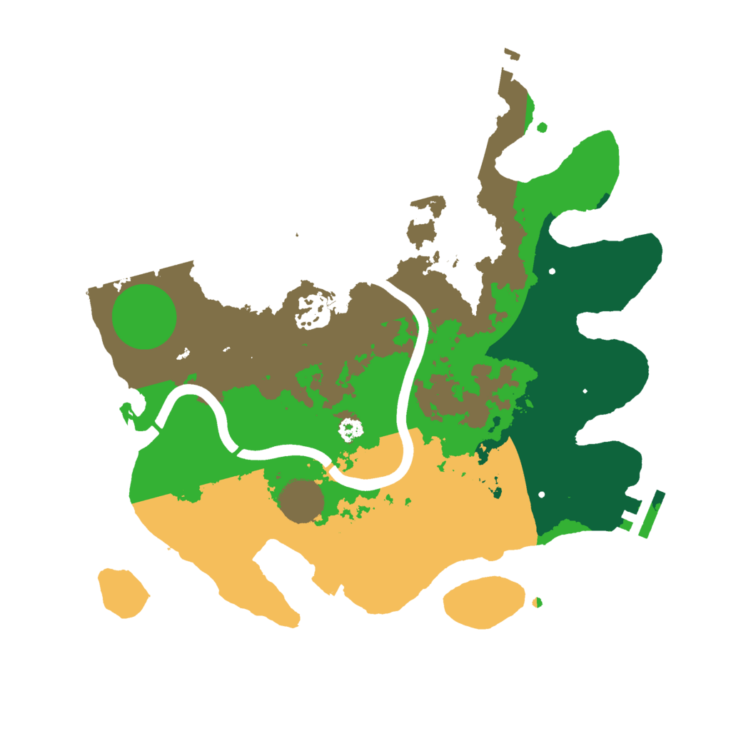 Biome Rust Map: Procedural Map, Size: 3000, Seed: 2118879490