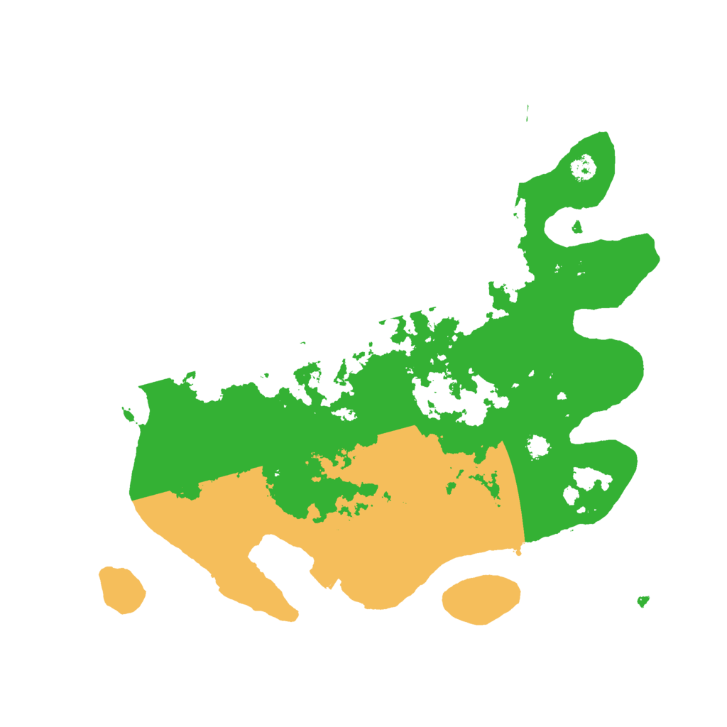 Biome Rust Map: Procedural Map, Size: 3000, Seed: 2118879490