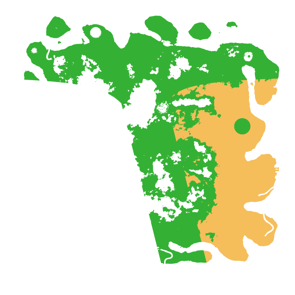 Biome Rust Map: Procedural Map, Size: 4800, Seed: 140014939