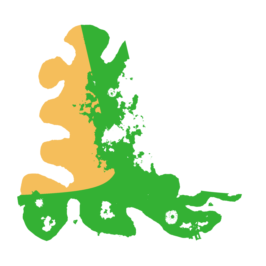 Biome Rust Map: Procedural Map, Size: 3000, Seed: 290138776