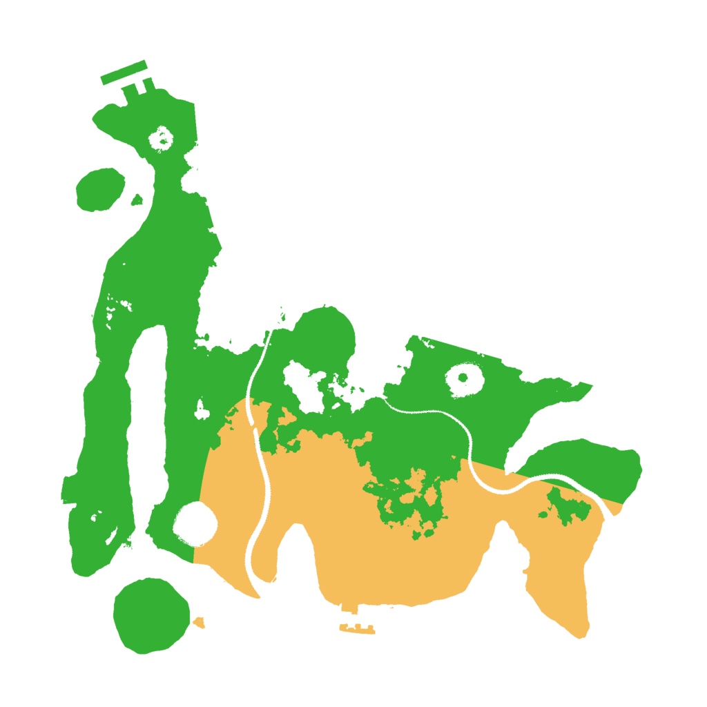 Biome Rust Map: Procedural Map, Size: 3000, Seed: 807913730