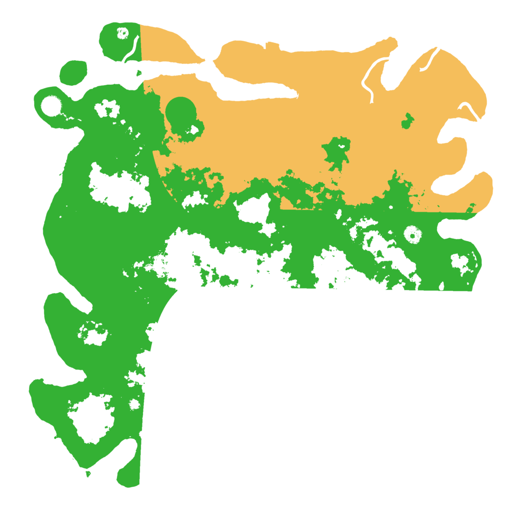 Biome Rust Map: Procedural Map, Size: 4500, Seed: 206644391