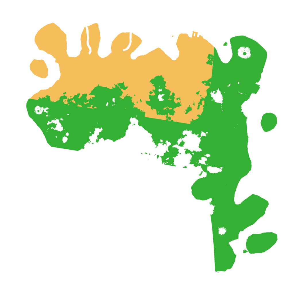 Biome Rust Map: Procedural Map, Size: 3500, Seed: 1524711823