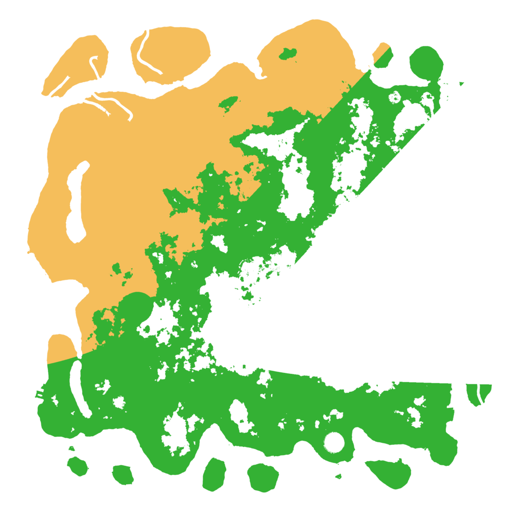 Biome Rust Map: Procedural Map, Size: 4500, Seed: 1724792911