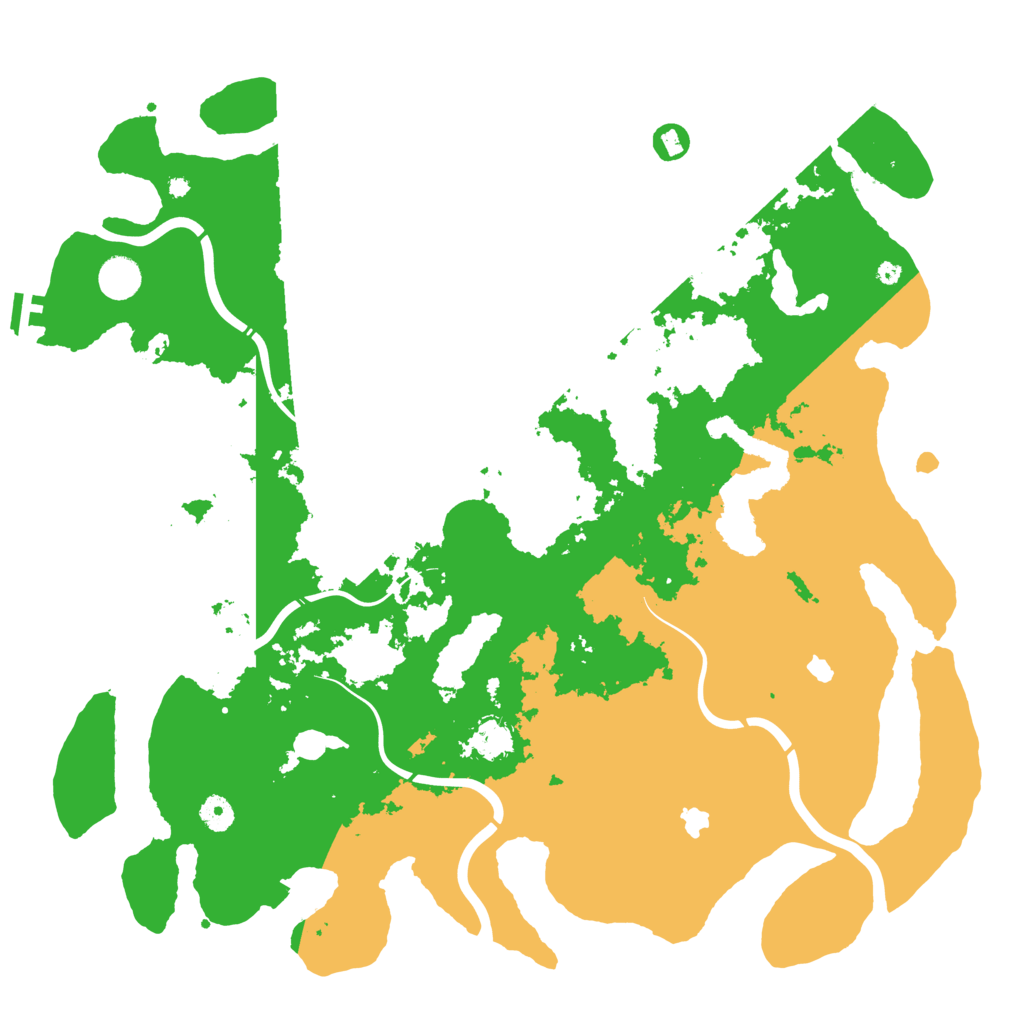 Biome Rust Map: Procedural Map, Size: 4500, Seed: 2189