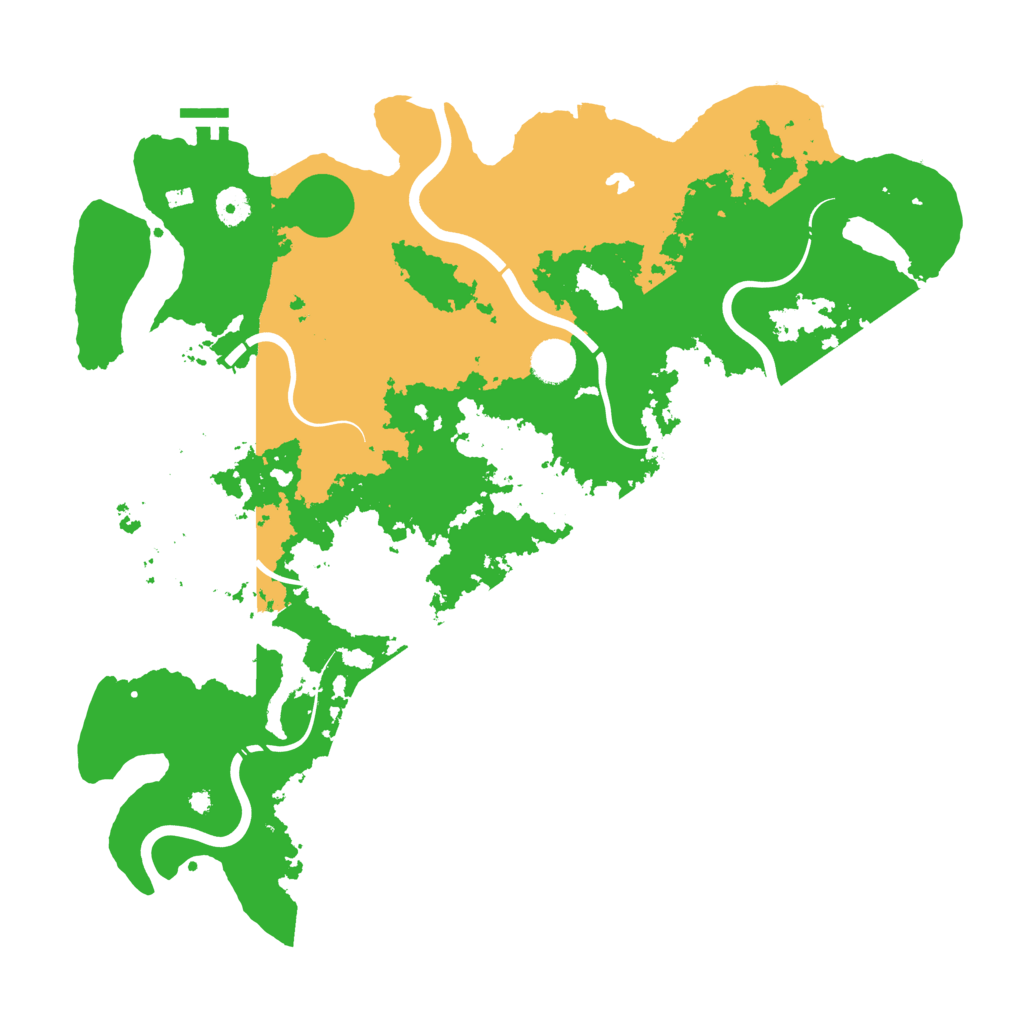 Biome Rust Map: Procedural Map, Size: 4250, Seed: 614897875