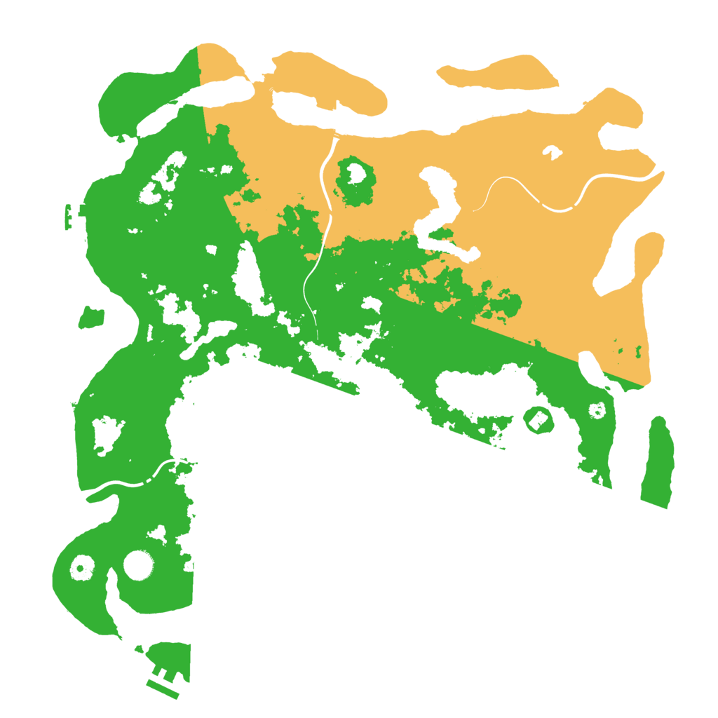 Biome Rust Map: Procedural Map, Size: 4250, Seed: 32589648