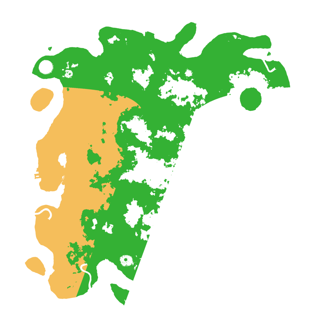 Biome Rust Map: Procedural Map, Size: 4000, Seed: 1263120864
