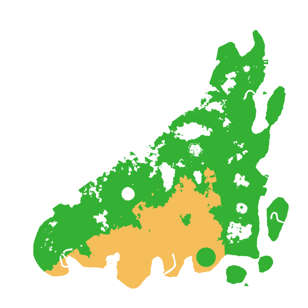Biome Rust Map: Procedural Map, Size: 4193, Seed: 62377
