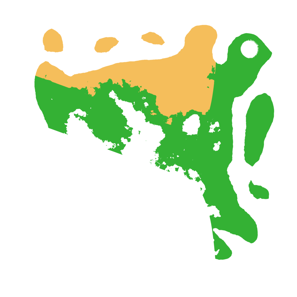 Biome Rust Map: Barren, Size: 3000, Seed: 1159077866