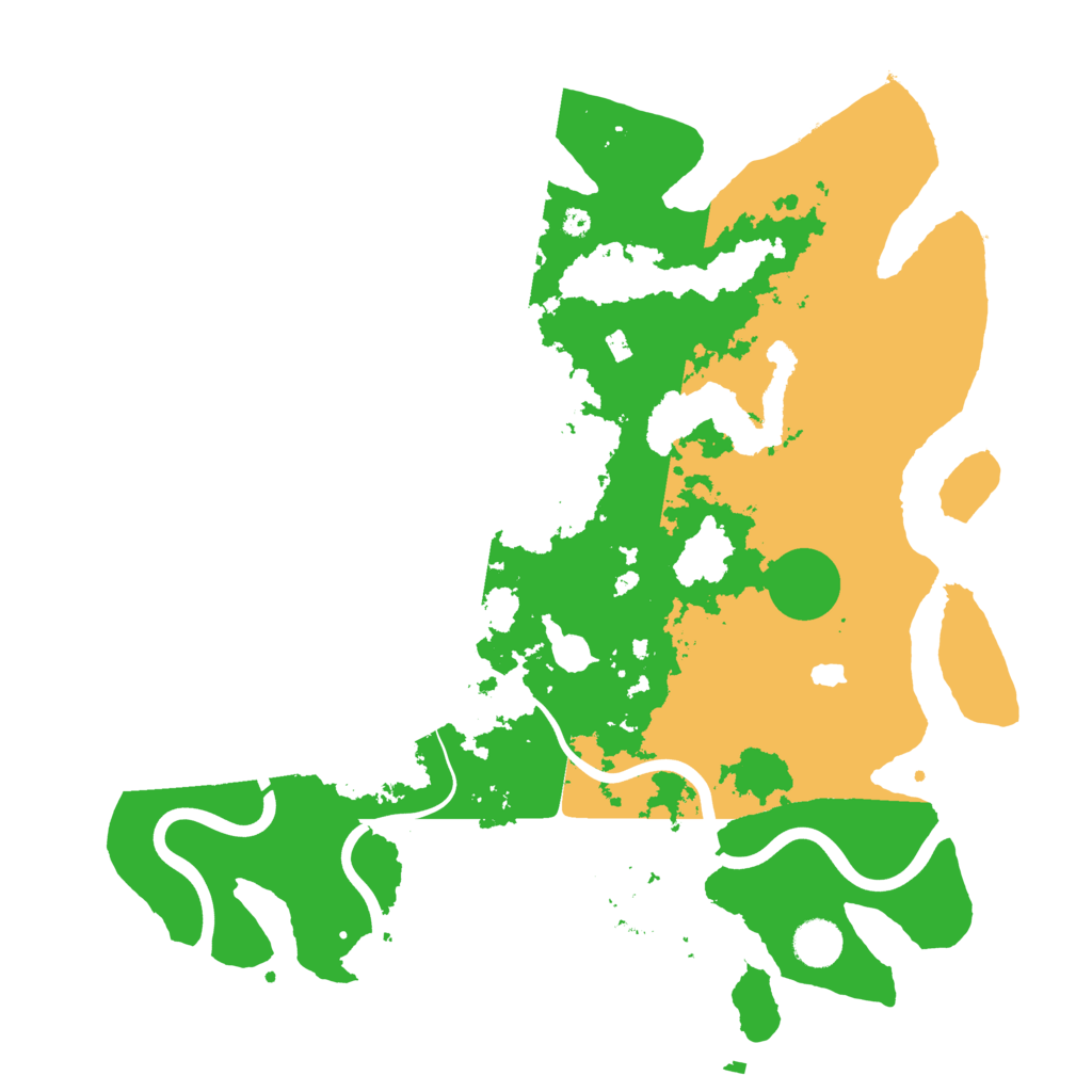 Biome Rust Map: Procedural Map, Size: 4000, Seed: 952294699