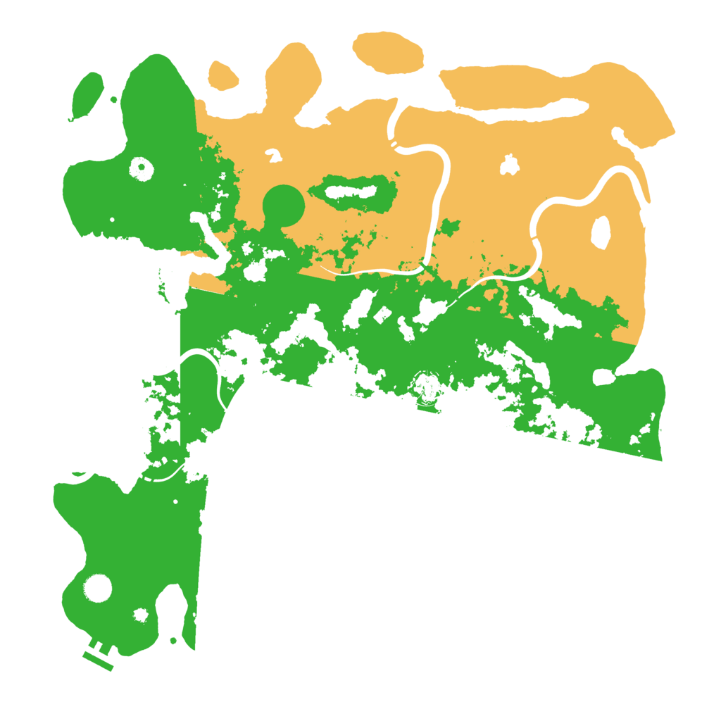 Biome Rust Map: Procedural Map, Size: 4500, Seed: 1689656091